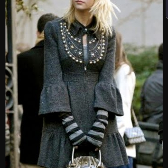 Nanette Lepore Jackets & Blazers - Zip front studded sweater